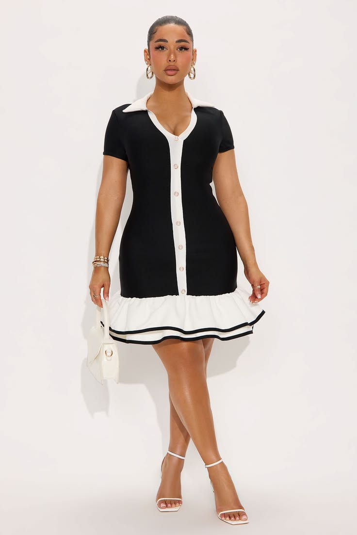 Ladies Bandage Mini Dress-Various Options