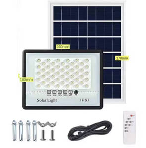 MHome Solar Flood Light – Outdoor Waterproof LED Security Spotlight