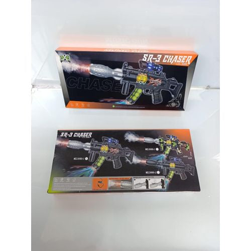 Kids Chaser Spray Gun Toy with Light Sound