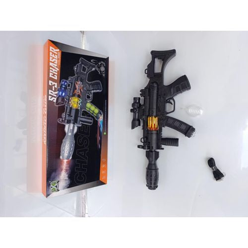 Kids Chaser Spray Gun Toy with Light Sound