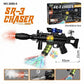 Kids Chaser Spray Gun Toy with Light Sound