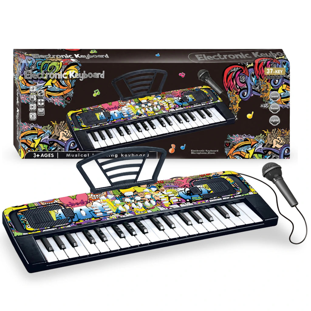 Musical Keyboard Piano Children's Organ 37 Keys Black or White