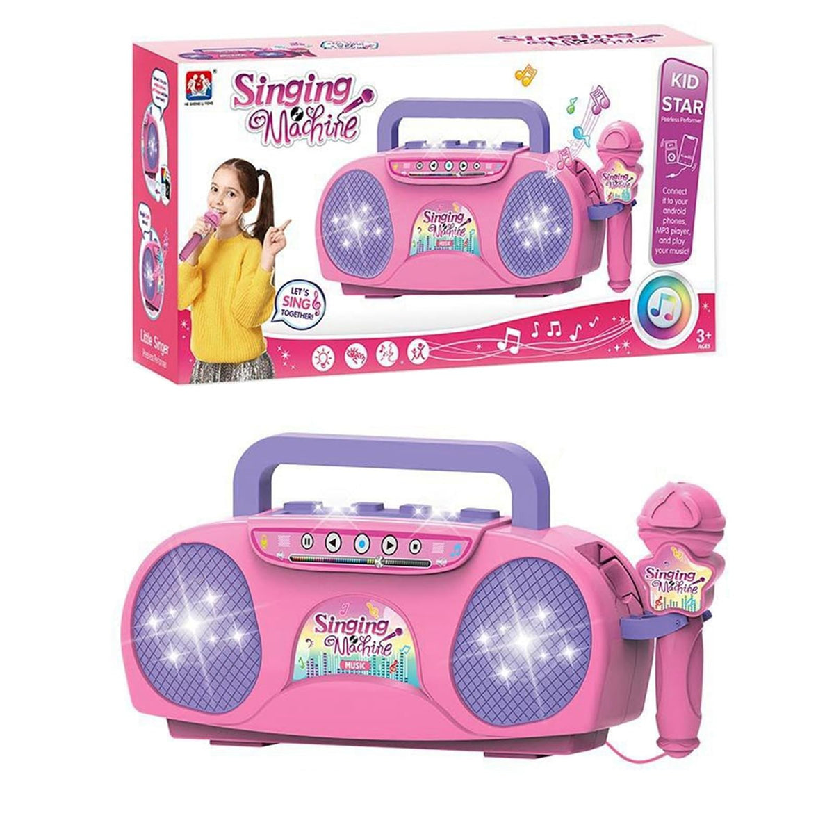Kids Microphone Karaoke Machine