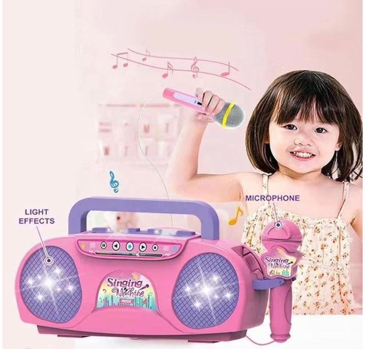 Kids Microphone Karaoke Machine