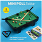 Mini Tabletop Pool Table Billiard Game Set
