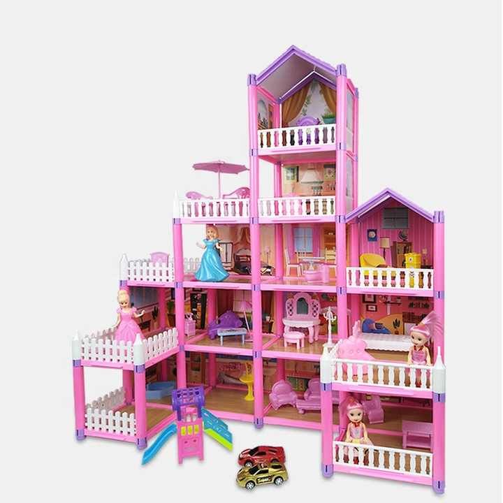 Princess Castle Play Set Pretend Play Doll House