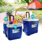 MHome Cooler Box Trolley 28L