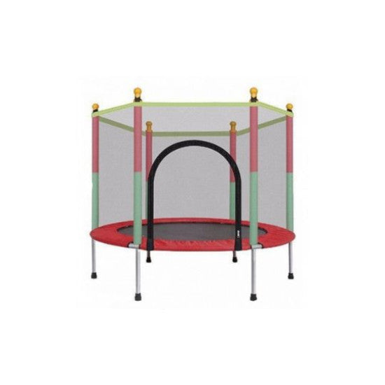 MBaby Mini Safety Trampoline with Enclosure Net – Indoor & Outdoor Play