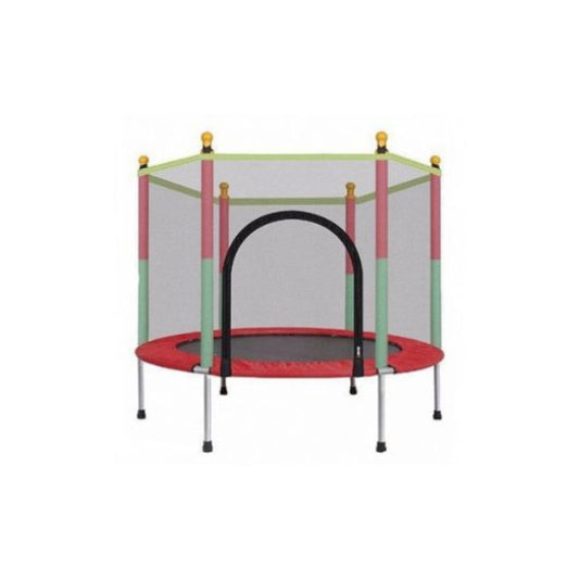 MBaby Mini Safety Trampoline with Enclosure Net – Indoor & Outdoor Play
