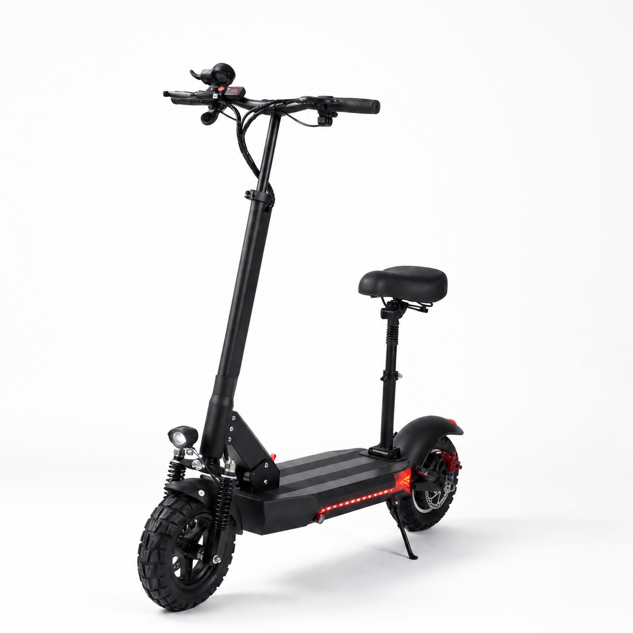 MTech Electric Scooter With Removable Seat & LED Lighting