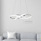 Modern Silver Acrylic Pendant light
