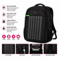MTech Solar Backpack With USB Charging Port – Water-Resistant Laptop Backpack with Solar Panel