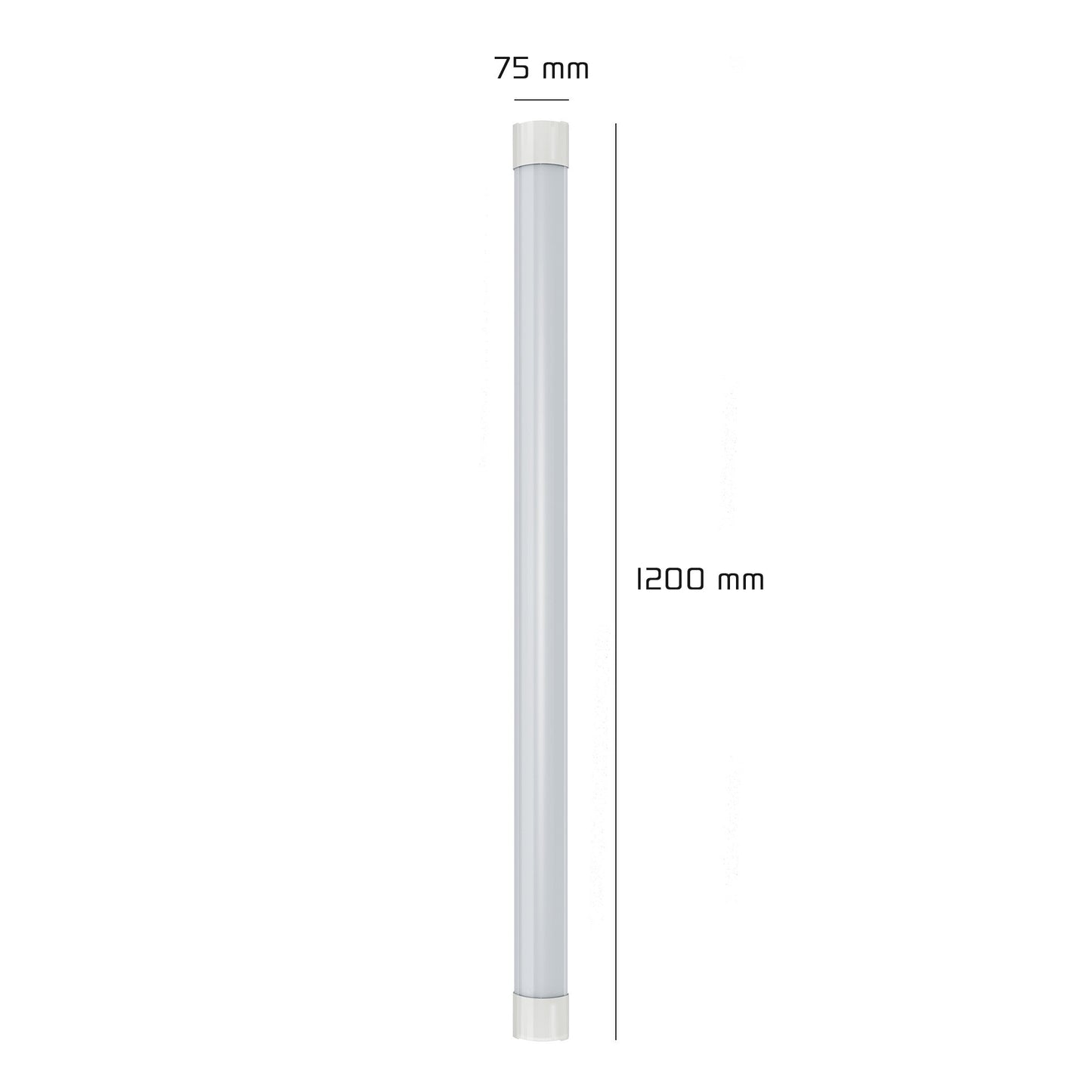 REDISSON LED CW Batten Lamp 48W 120cm | 6500K Daylight | 3600 Lumens