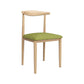 MFurn Scandinavian Dining Chair – PU Leather Upholstered Seat with Steel Frame