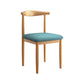 MFurn Scandinavian Dining Chair – PU Leather Upholstered Seat with Steel Frame