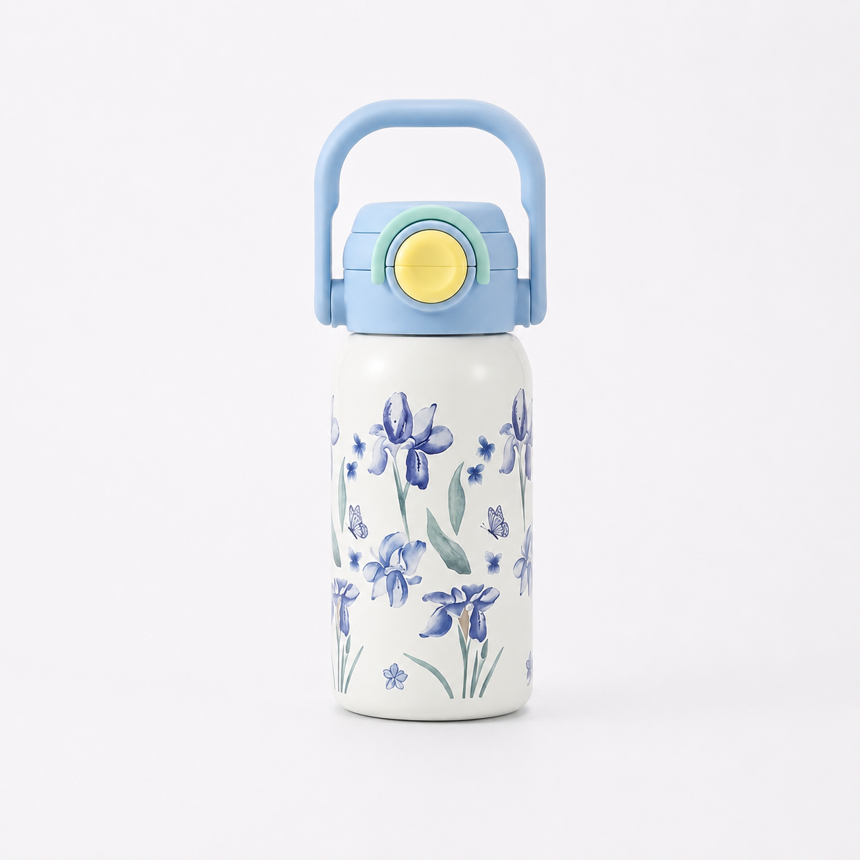 MHome Stainless Steel Vacuum Kid's Flask Dual Cap - 500ml