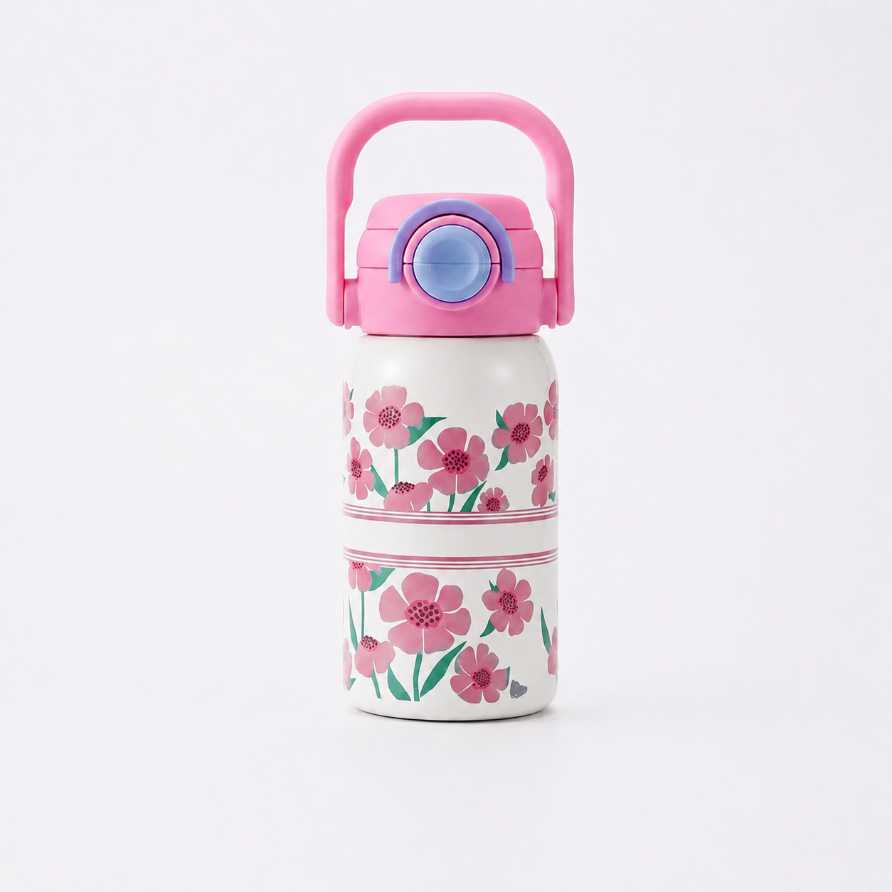 MHome Stainless Steel Vacuum Kid's Flask Dual Cap - 500ml