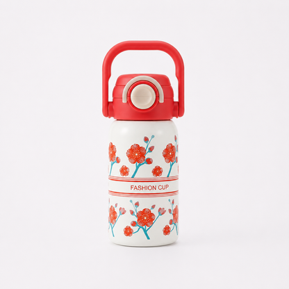 MHome Stainless Steel Vacuum Kid's Flask Dual Cap - 500ml