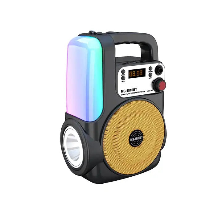TO-11 RGB Multimedia Bluetooth Speaker With USB/SD/FM Radio