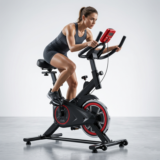 MSportz Indoor Cycling Bike with LED Display