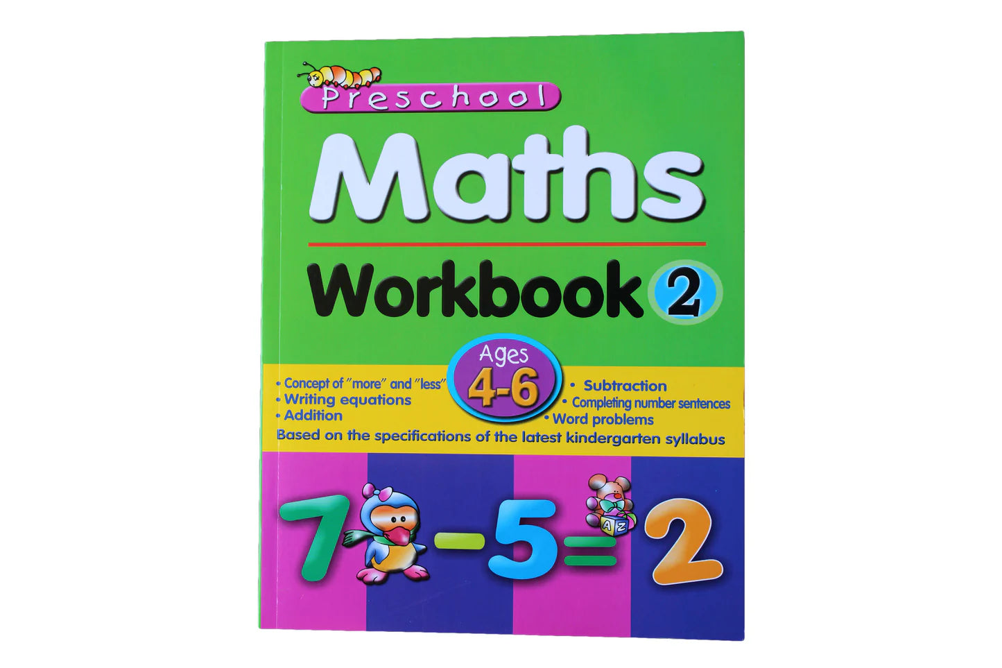 Preschool Maths Workbook 2 (Ages 4-6)