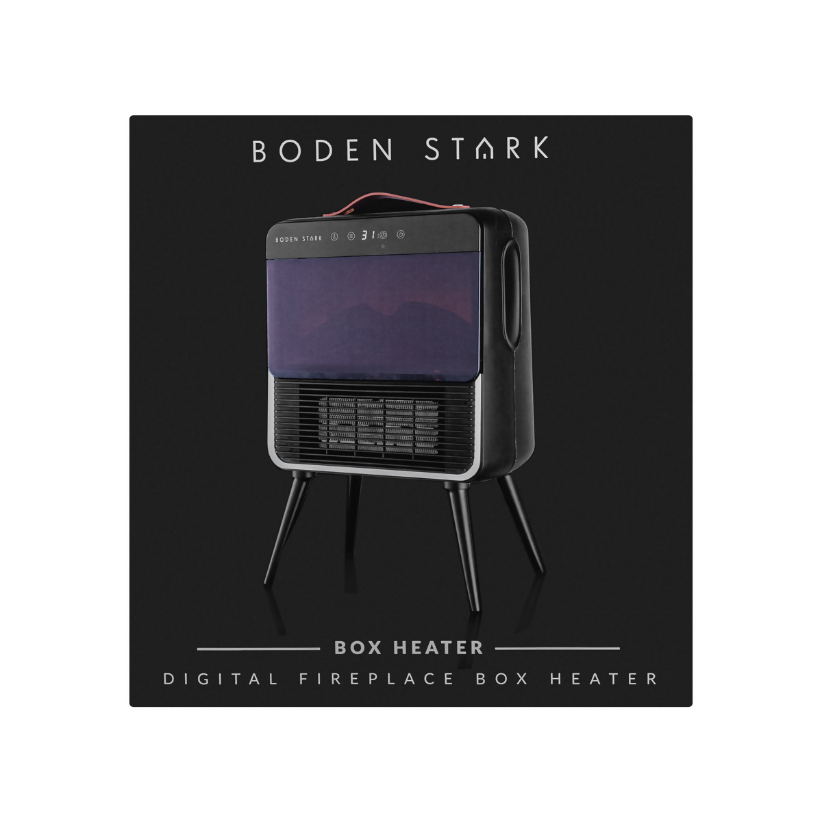 Boden Stark 2000W Fireplace Box Heater