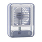 Portable Desk Fan with Night Light, 3 Speed with Spray
