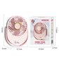 Mini Rechargeable Fan With Easy Kick Stand/Holder