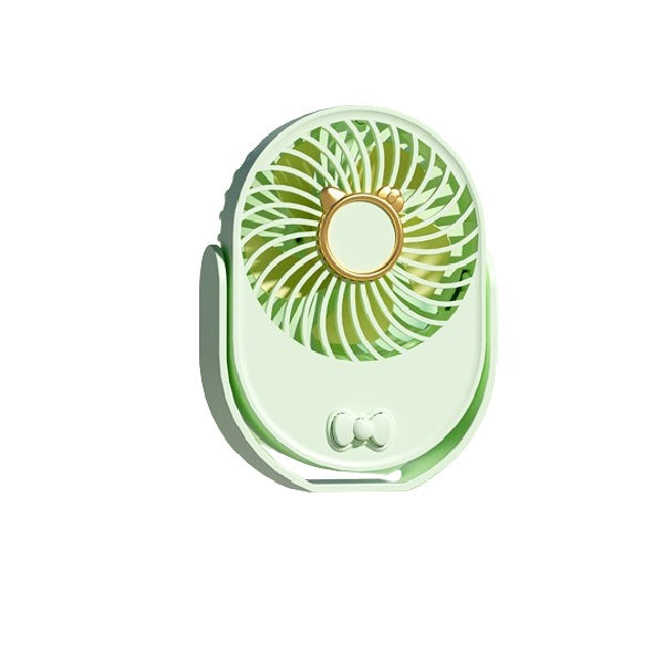 Mini Rechargeable Fan With Easy Kick Stand/Holder
