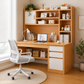 MHome Office Desk With Hutch & Storage Cabinet – 120cm - PRE ORDER