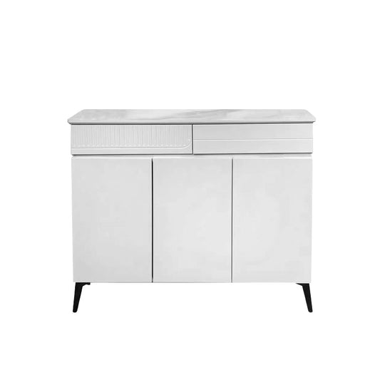 MFurn 3-Door White Shoe Cabinet – Modern Entryway Storage Solution