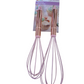 Silicone Whisk  With Gold Handle