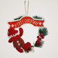 MHome Christmas Hanging Wreath – Festive Holiday Décor