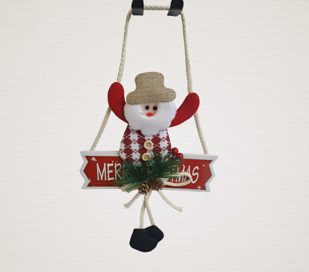 Christmas Hanging Decor - Santa