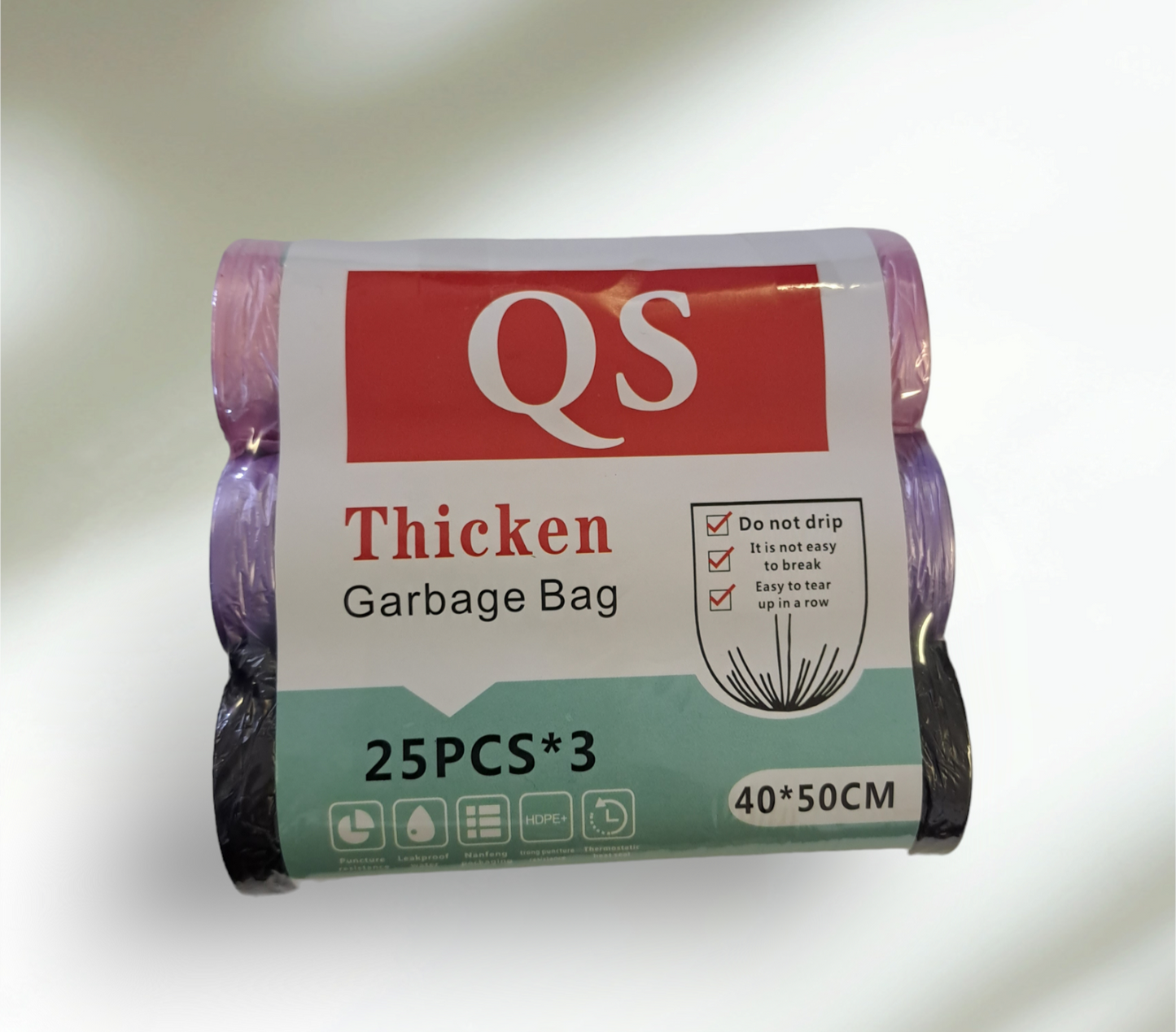 Garbage Bags 40 x 50cm 3x25pc