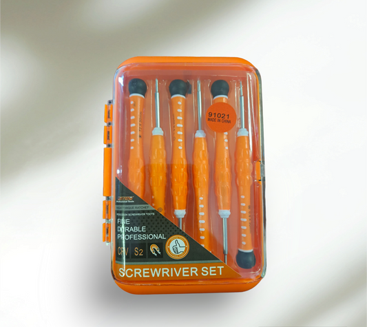 Compact Screwdriver Set 6pc