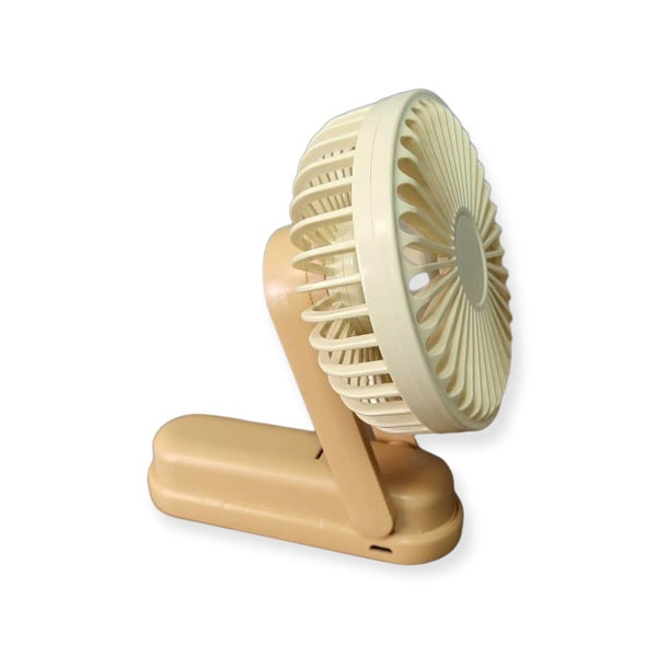 Folding Mini Rechargeable Fan 3 Levels Speed