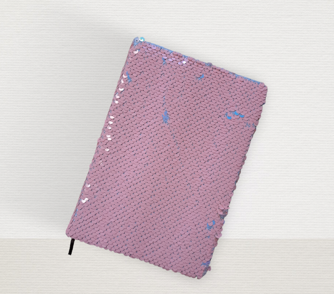 Fancy A5 Sequins Diary/Notebook