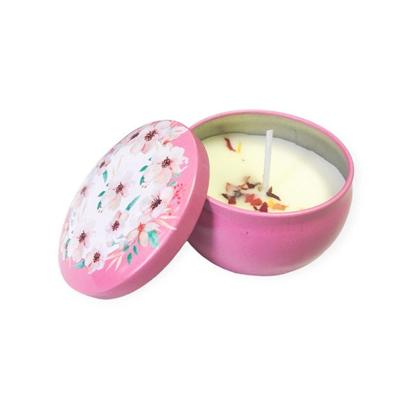 Wax Dried Floral Scented Candle