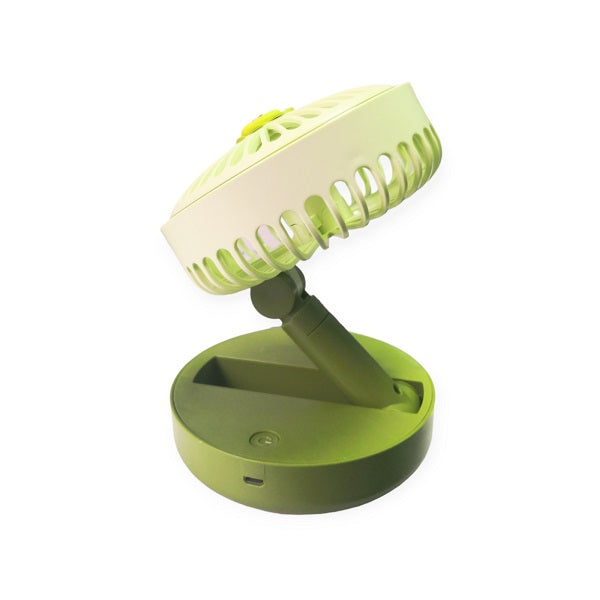 Foldable 3 Speed Level Rechargeable Mini Fan