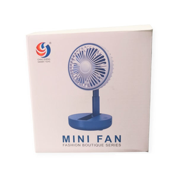 Foldable 3 Speed Level Rechargeable Mini Fan