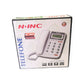 Desktop Corded Landline Telephone With Caller ID Display And Auto-Redial