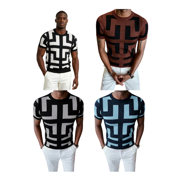 Men’s Summer Slim TShirts-Various Options