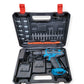 Electric Drill set With 2 x 15V 7500mah Battery
