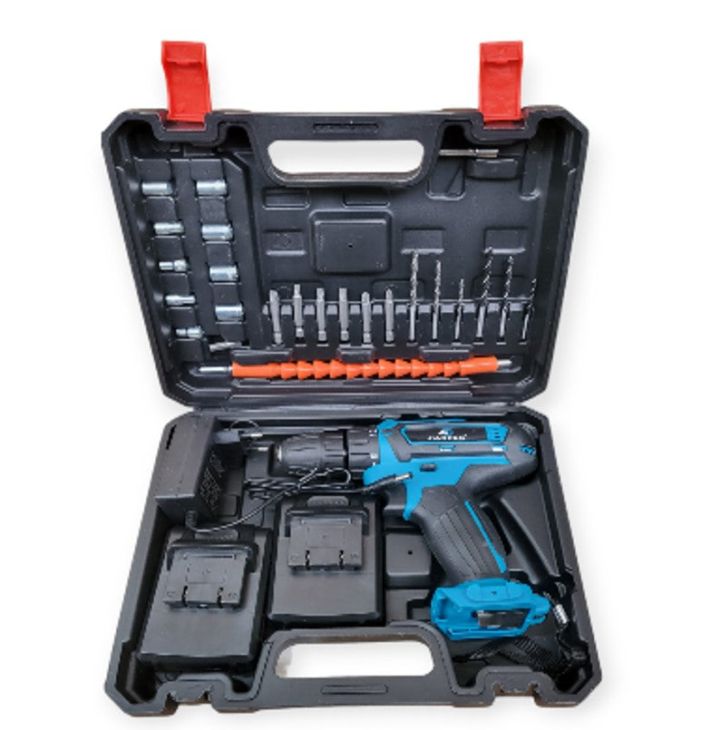 Electric Drill set With 2 x 15V 7500mah Battery