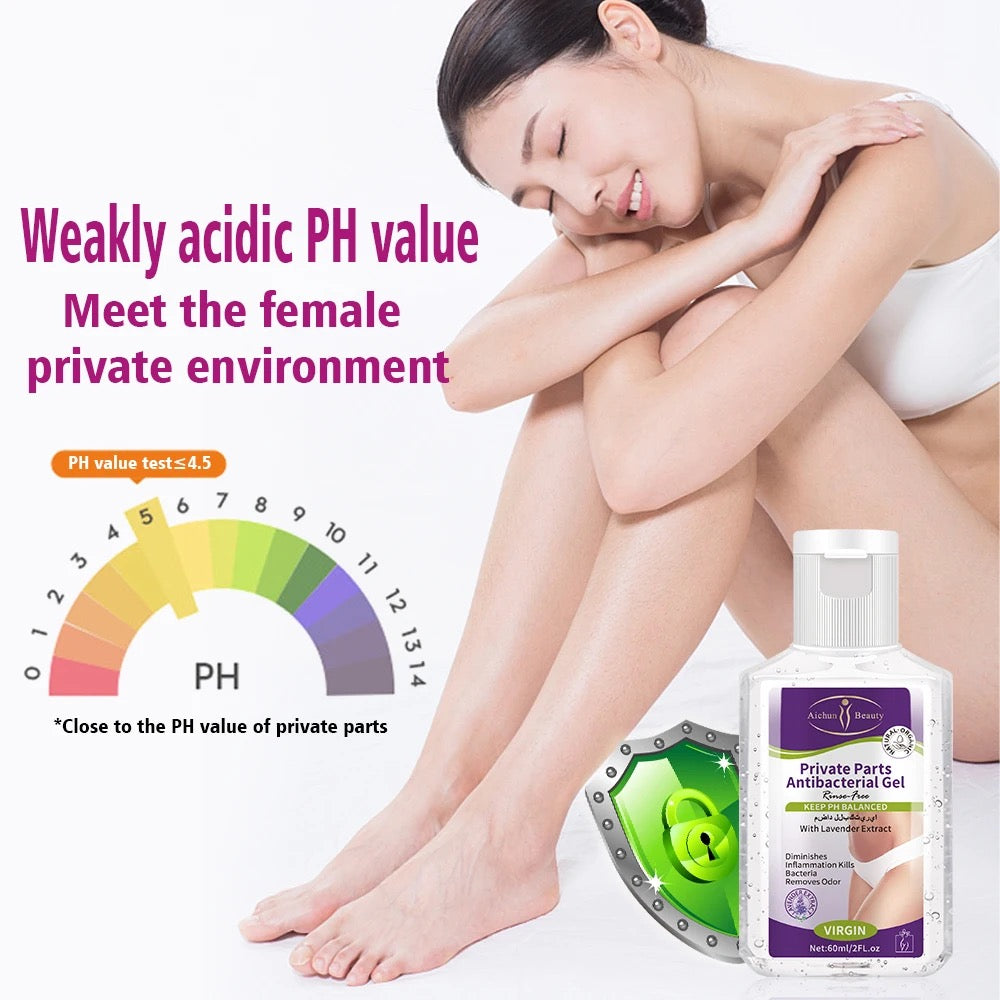 Private Parts Antibacterial Extract Gel 60ml Lavender