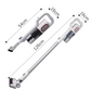 RAF R.8669 2-in-1 Wireless Vacuum Cleaner – Handheld & Stick, Powerful Suction, Cordless, 120W Motor