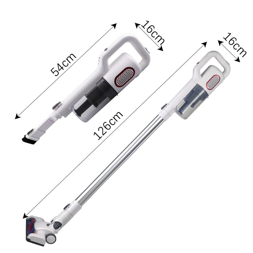 RAF R.8669 2-in-1 Wireless Vacuum Cleaner – Handheld & Stick, Powerful Suction, Cordless, 120W Motor