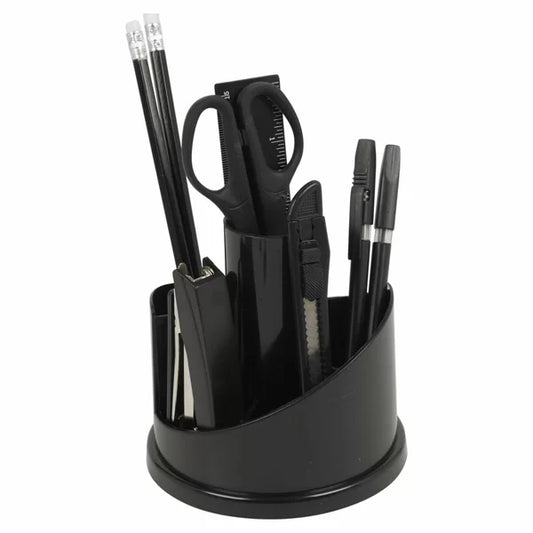 12pc Rotating Office Stationery Organiser Set