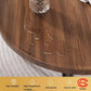 MFurn Modern Round Raised Edge Nesting Coffee Table Set with Metal Frame  – 2pc Nesting Design-Various Options